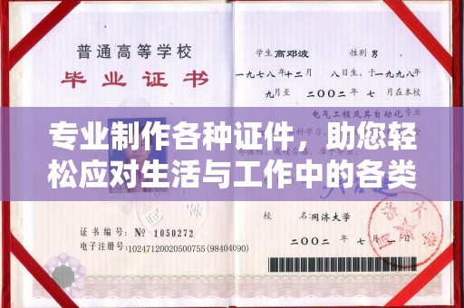 于田专业制作各种证件，助您轻松应对生活与工作中的各类需求