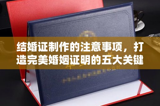 凌海结婚证制作的注意事项，打造完美婚姻证明的五大关键点